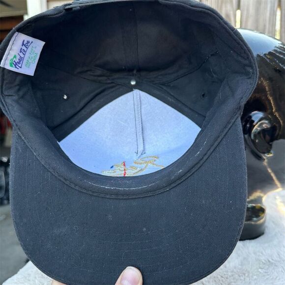 Vintage 1990s Reba McEntire Black Snapback Hat Adjustable Unisex - Picture 6 of 7